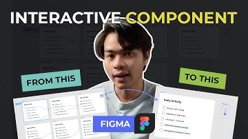Prototyping di figma dengan MUDAH & lebih CEPAT dengan interactive component #short #figma