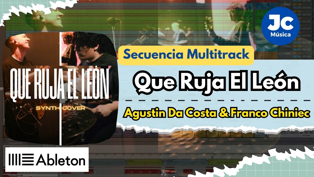 Que Ruja El León (Synth Cover) | Secuencia Multitrack | Agustin Da Costa & Franco Chiniec