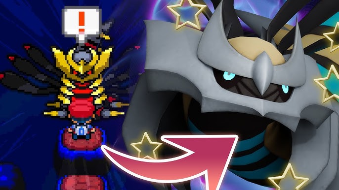 Shiny Giratina from Platinum's Distortion World after just 2344 SRs!