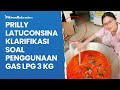 Prilly latuconsina klarifikasi soal penggunaan gas lpg 3 kg saat masak untuk idul fitri