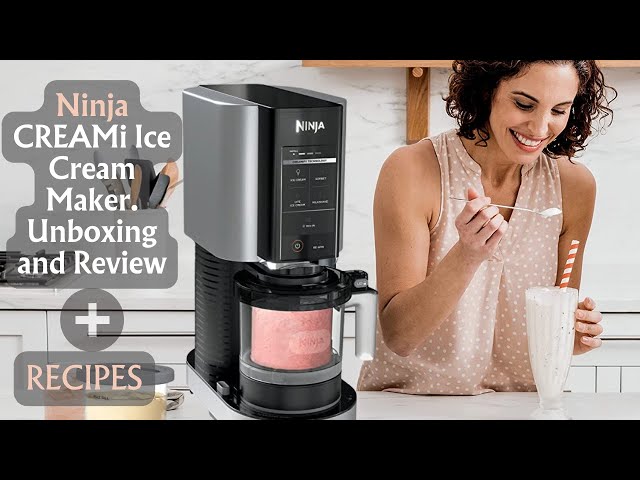 Ninja Creami Deluxe Unboxing and First Look 