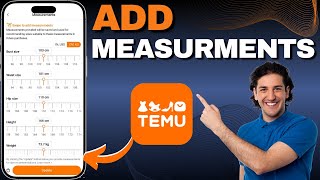 How To Add Measurements On Temu App! screenshot 3