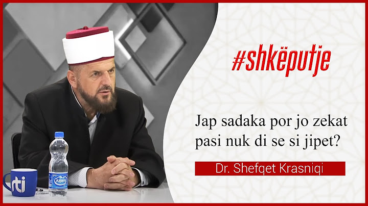 Jap sadaka por jo zekat pasi nuk di se si jipet - Dr. Shefqet Krasniqi
