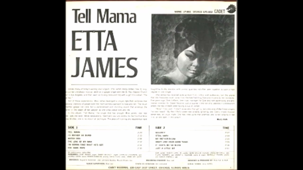 Soul Music You Probably Forgot About: Etta James- 