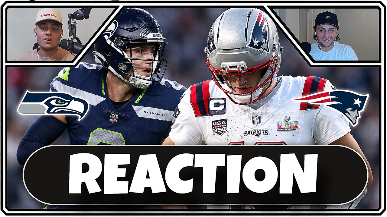 Drake Maye Is NOT Beating Schedule Allegations | Seahawks vs Patriots REACTION