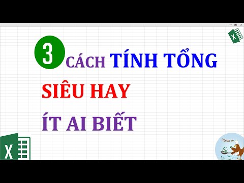 Video: Cách Tính Tổng Tiền Tệ