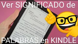📚🤓 Como ACTIVAR el DICCIONARIO en KINDLE (BUSCAR el SIGNIFICADO de las PALABRAS en KINDLE❕❗) screenshot 3