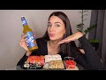 ЗАТОПИЛИ СОСЕДИ 😢 УЩЕРБ НА 120к! ✨ МУКБАНГ суши роллы MUKBANG sushi rolls