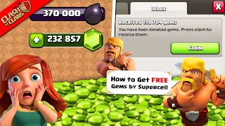 7 Ways to Get FREE GEMS Donated by Supercell in Clash of Clans - Coc New Update 2023