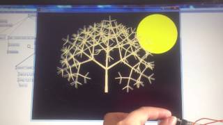 Arduino Processing PD -- Dancing with the Sun