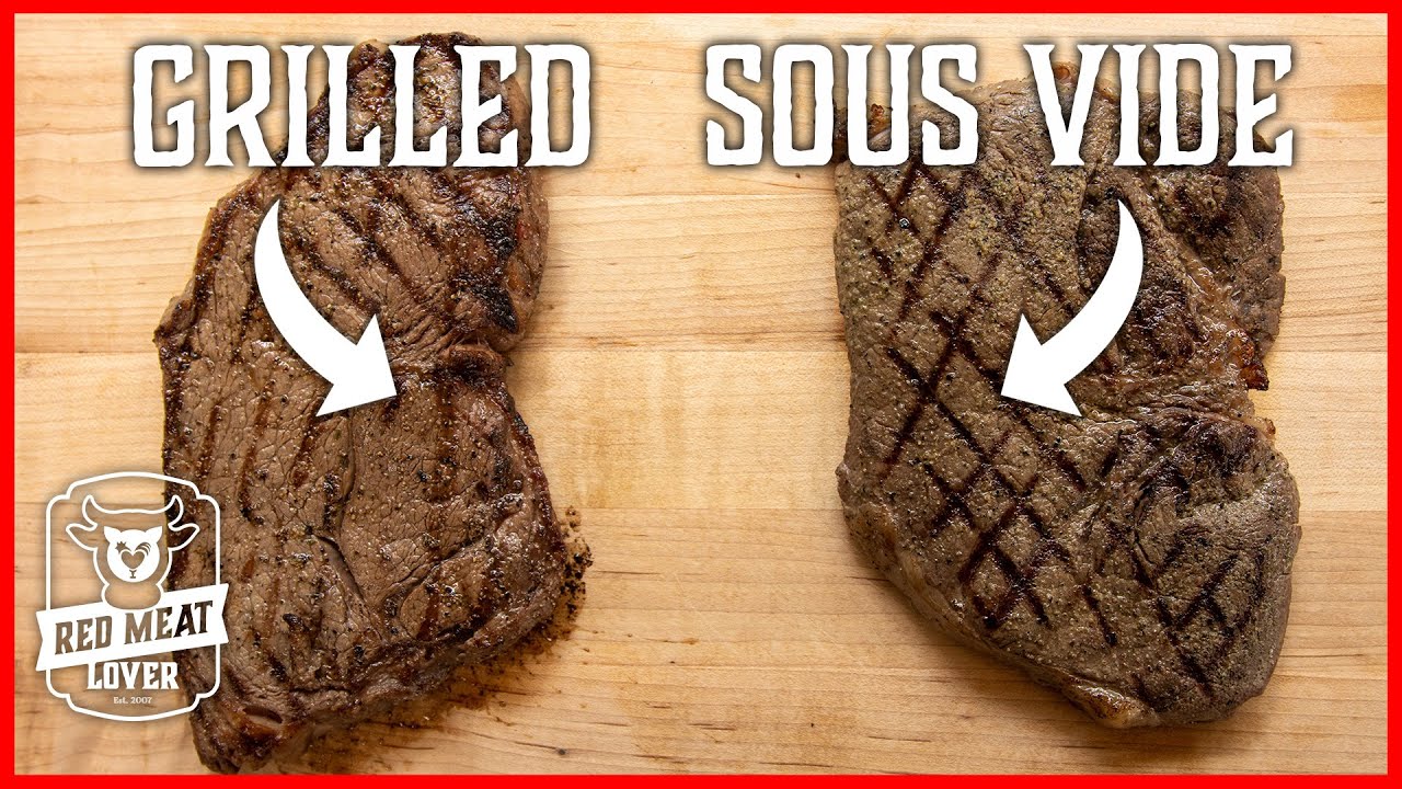 Grilled vs. Sous Vide Sirloin Steak - YouTube