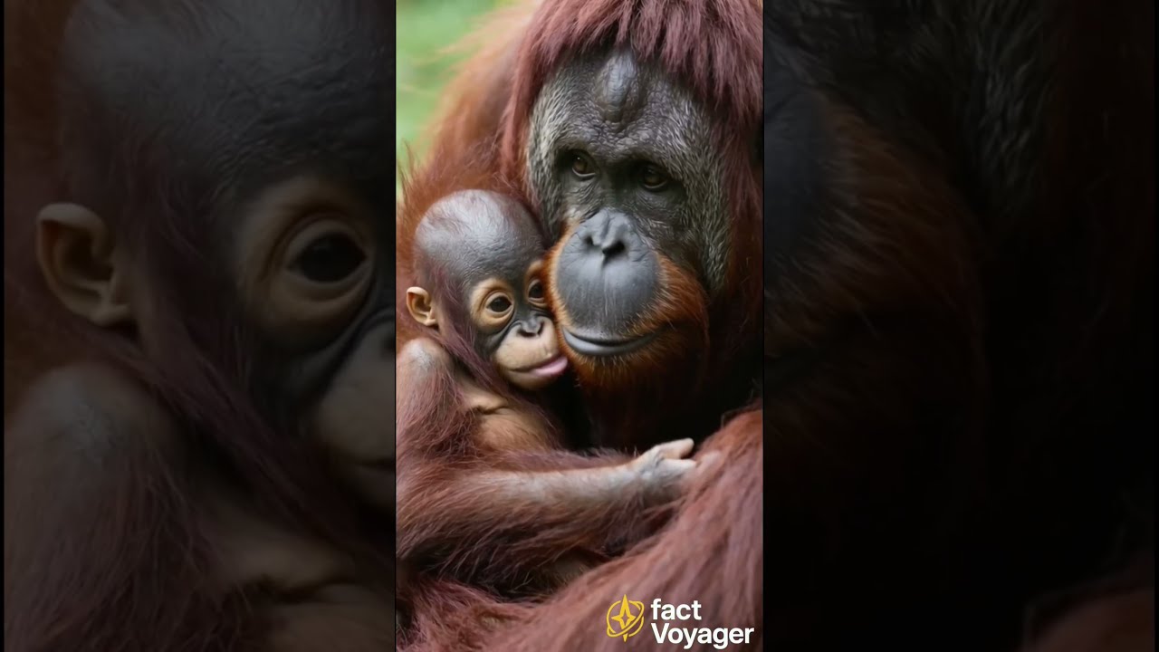 6 Years Of Love The Longest Childhood In Wild OrangutanLove WildChildhood AnimalFact
