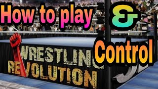 Wrestling Revolution 3D - How to play & control gameplay #wrestlingrevoluation3d #wr3d screenshot 5