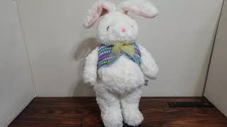 19 tall Battery operated dancing Easter Bunny Vintage 1988 Chrisha Playful Plush FOR SALE ON EBAY