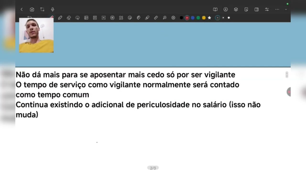 Aposentadoria dos vigilantes