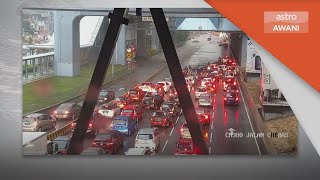 Hujan Lebat | KL dilanda banjir kilat, jalan sesak teruk
