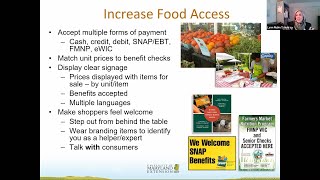 How to make your farmers’ market more accessible to SNAP customers