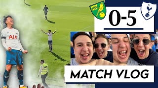 **SCENES** SONNY(손흥민) WINS GOLDEN BOOT • SPURS GET CHAMPIONS LEAGUE! Norwich 05 Spurs [MATCH VLOG]