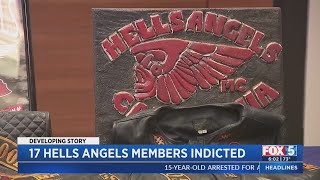 17 Hells Angels Members Indicted
