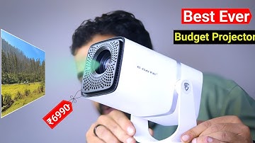 Egate Atom 3X FHD Projector 4K Support Review| Best Budget Rotating Projector Under 7000