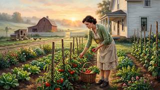 Peaceful Sunrise in 1950s Winterset | Relaxing Vintage Americana Music