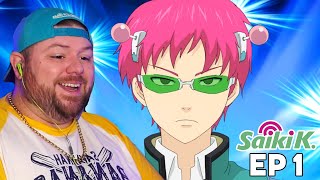 This Anime Is Hilarious! Saiki K Episode 1 REACTION + REVIEW