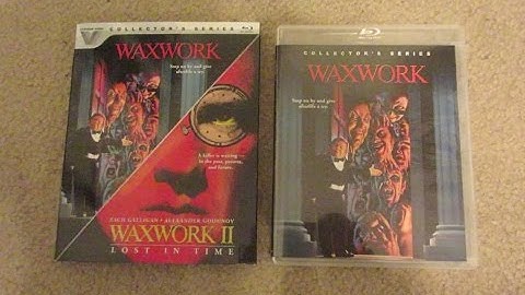 Waxwork & Waxwork 2 Blu-Ray Unboxing Review Vestron Video Collector