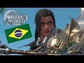 Perfect World Mobile : CHEGOU NO BRASIL ! Conhecendo o Game! Classes, Jogabilida e Gameplay