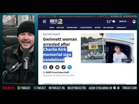Liberal ARRESTED For Vandalizing Charlie Kirk Memorial, BODYCAM RELEASED | Tim Pool Liberal ARRESTED For Vandalizing Charlie Kirk Memorial, BODYCAM RELEASED | Tim Pool