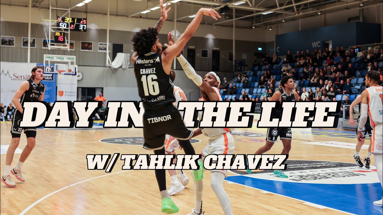 30 Points Game Day Vlog | Overseas Pro Basketball | Tahlik Chavez