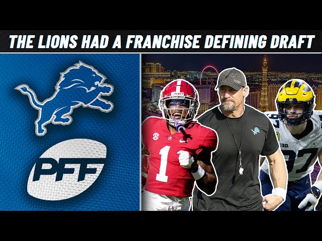 The Detroit Lions had a franchise defining draft