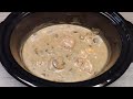 Cream of mushroom with chicken crockpot recipe