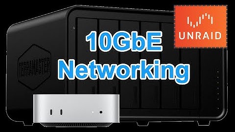 10GbE Network upgrade for MacMini and Terramaster