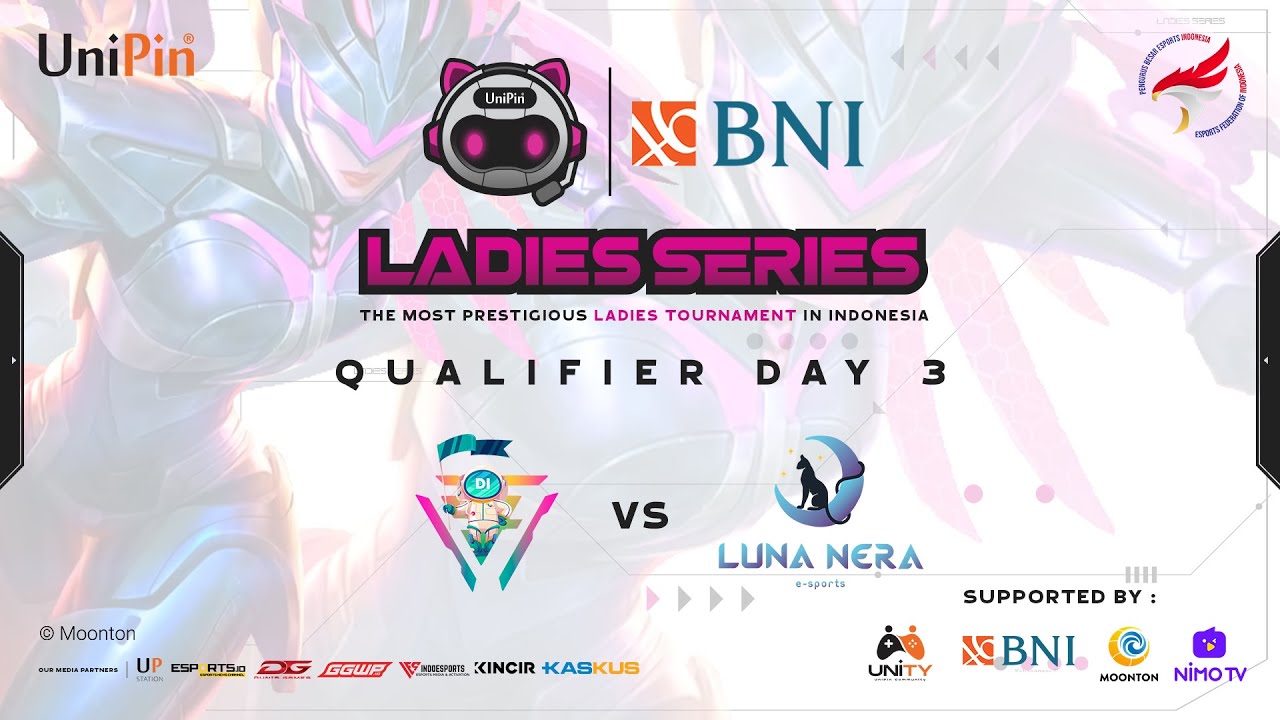 LUNA NERA ESPORTS VS DIGNITY PRIME | UNIPIN LADIES SERIES - QUALIFIER DAY 3