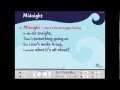 Midnight - Words on Screen™ Original