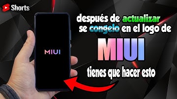 TU XIAOMI NO PASA DEL LOGO DE MIUI TIENES QUE HACER ESTO  #SHORTS