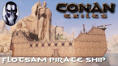 Conan Exiles - Flotsam Pirate Ships