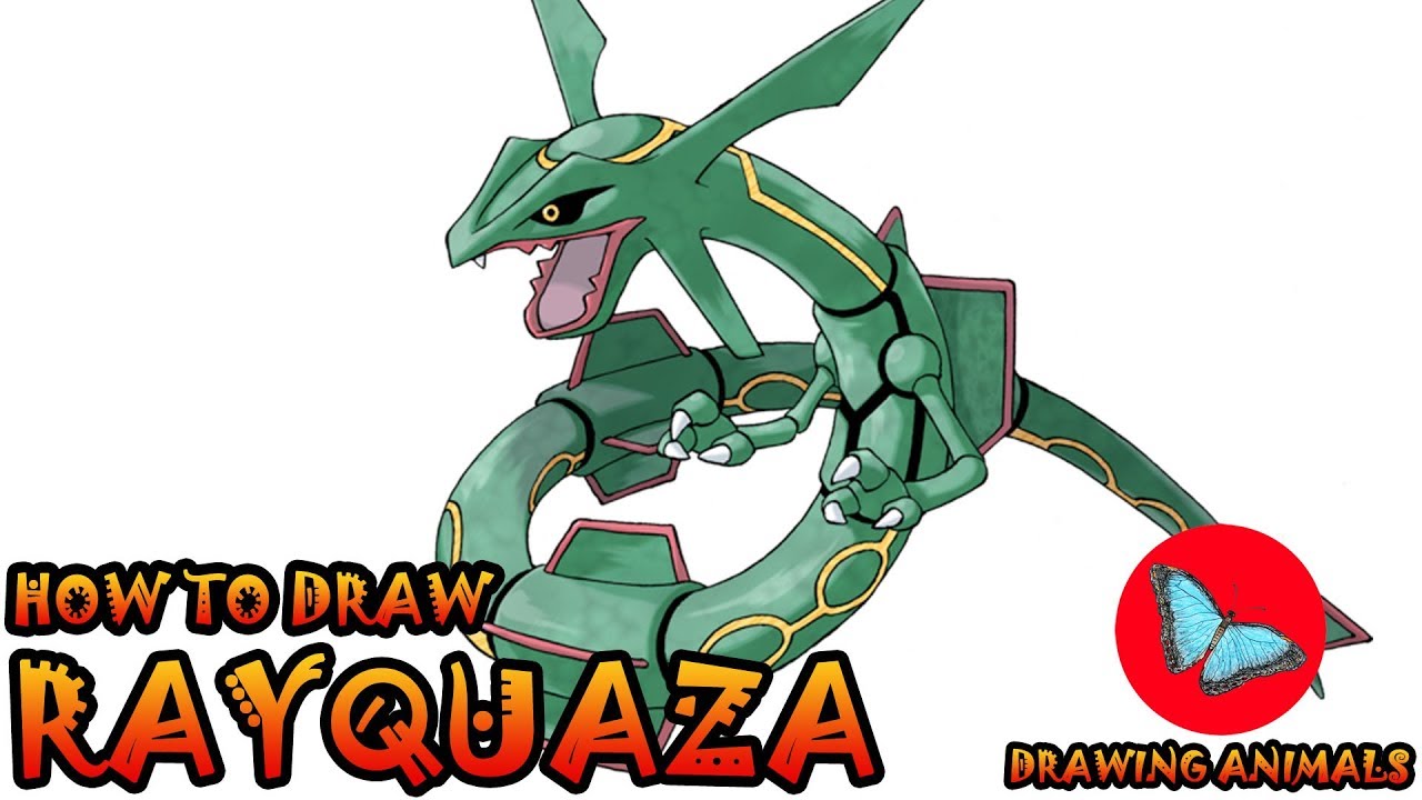 How To Draw The Pokemon Rayquaza - Faultconcern7