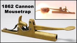 Cannon Mouse Trap. The 1862 Mouse Killer  Mousetrap Monday