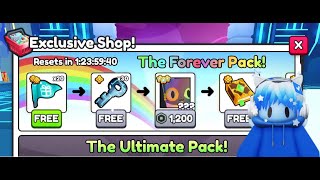 The LUCKIEST Forever Pack??!! HUGE RAINBOW RICH CAT | Pet Simulator 99 | Roblox