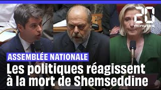 «Crime d'horreur», «fait de société», les politiques réagissent à la mort de Shemseddine