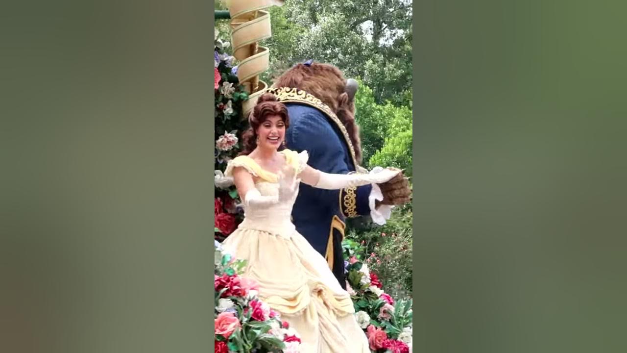 Beauty and the Beast | Disney World Parade | #Shorts