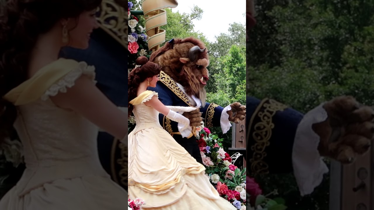 Beauty and the Beast Disney World Parade Shorts YouTube