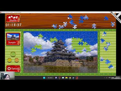 🎮 Animated Jigsaws: Beautiful Japanese Scenery (PC) Gameplay | DYMABASE Gaming Livestream
