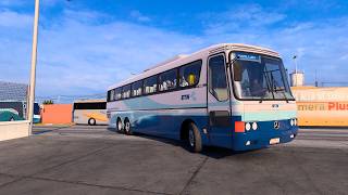 ATS 1.60 | MOD Review | Mercedes Monobloco O400RSD ETN + Skins Mexicanas
