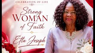 Home Going Celebration Service for Etla Joseph