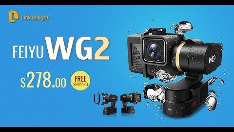 Feiyu Tech WG2 3-Axis Waterproof Gimbal Stabilizer for GoPro Hero 5 4 --linkdelight.com