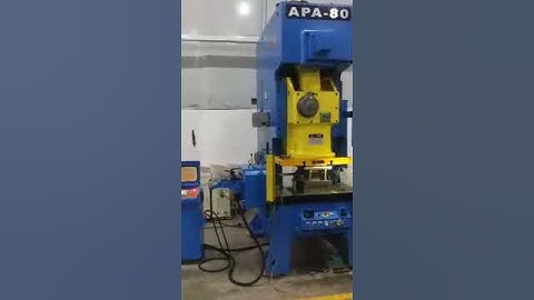 APA 80 ton high performance precision press punching machine