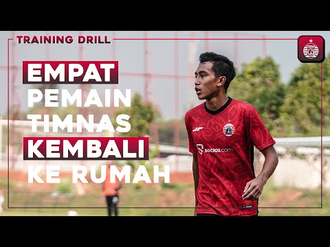 Jelang Hadapi Persik, Empat Pemain Timnas Gabung Latihan Persija! | Training Drill