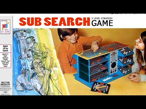 Ep. 232: Sub Search Board Game Review (Milton Bradley 1973)